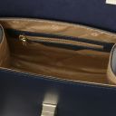 TL Bag Bolso a Mano en Piel Azul oscuro TL142203