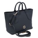 Viva Leather Handbag Dark Blue TL142498