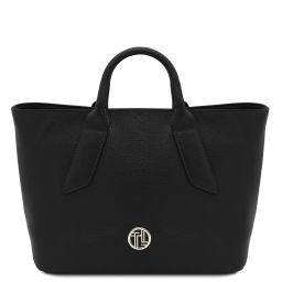 Viva Leather Handbag Black TL142498