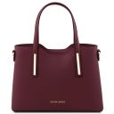 Olimpia Bolso en Piel - Misura Pequeña Bordeaux TL141521
