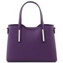 Olimpia Bolso en Piel - Misura Pequeña Violeta TL141521