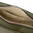 Cubetto Leather Shoulder bag Forest Green TL142499