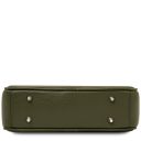Cubetto Leather Shoulder bag Forest Green TL142499