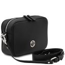 Cubetto Leather Shoulder bag Black TL142499