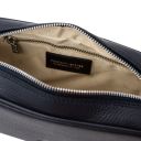 Cubetto Leather Shoulder bag Dark Blue TL142499