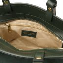 Glacette Sac Seau en Cuir Suédé Vert Forêt TL142261