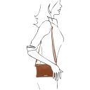 TL Bag Soft Leather Clutch Коньяк TL142029