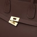 Origami Sac Cabas en Cuir Café TL142507