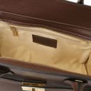 Origami Leather Tote Coffee TL142507