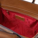 Origami Leather Tote Cognac TL142507