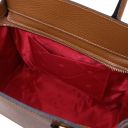 Origami Leather Tote Cognac TL142507