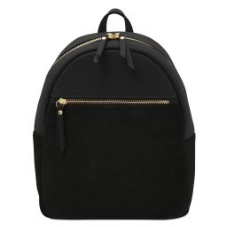 Arco Leather Backpack Black TL142509
