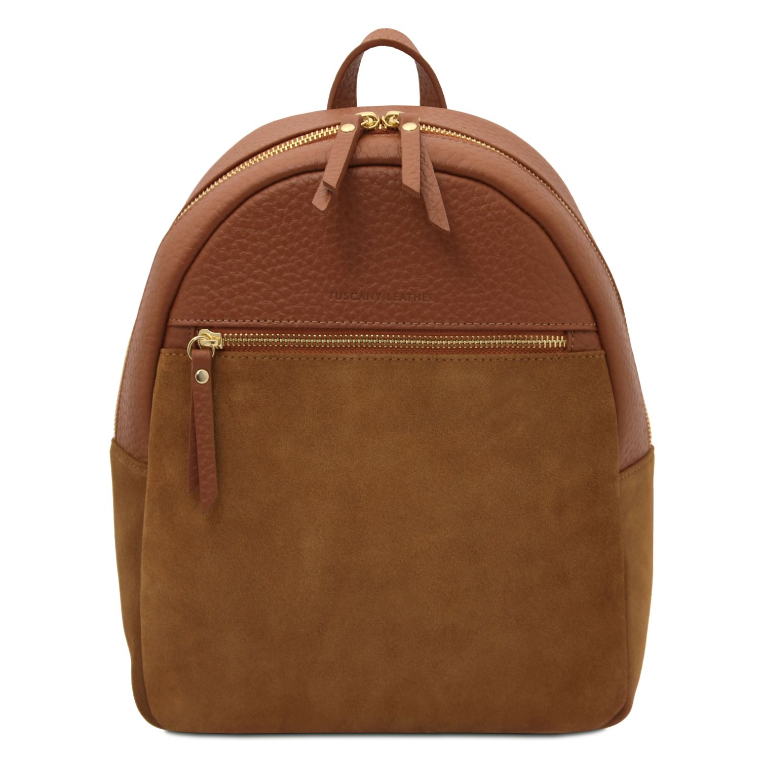 Zaino in pelle Cognac