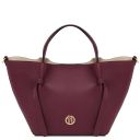 Legame Shopping Tasche aus Leder - Gross Bordeaux TL142481