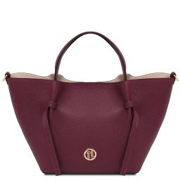 Legame Shopping Tasche aus Leder - Gross Bordeaux TL142481