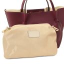 Legame Leather Shopping bag - Large Size Bordeaux TL142481