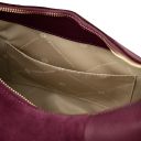 Goccia Beuteltasche aus Leder Bordeaux TL142515