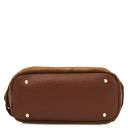 Nomade Suede Leather Fringe Shoulder bag Brown TL142512