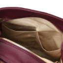 Nomade Suede Leather Fringe Shoulder bag Bordeaux TL142512