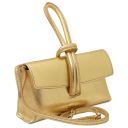 TL Bag Clutch aus Metallic-Leder Gold TL141993