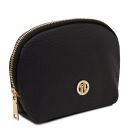 Vera Soft Leather Toiletry Case Black TL142521