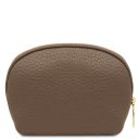 Vera Soft Leather Toiletry Case Dark Taupe TL142521