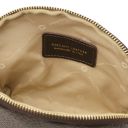 Vera Soft Leather Toiletry Case Dark Brown TL142521
