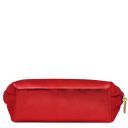 Vera Trousse in Pelle Morbida Metallic Rosso TL142520