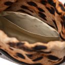 Croque Borsa a Mano in Pelle Effetto Cocco Nero TL142510