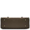 Frame Suede Leather Shoulder bag Темный серо-коричневый TL142513