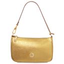 Parfait Clutch aus Metallic-Leder Gold TL142543