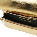 Opera Metallic Leather With Chain Strap Gold TL142519