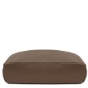 London Soft Leather Backpack Dark Taupe TL142502