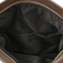 London Soft Leather Backpack Dark Taupe TL142502