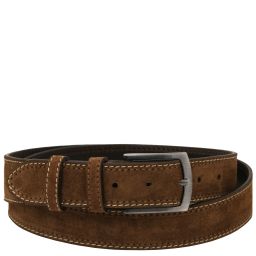 Casual Suede Leather Belt 35mm Коричневый TL142537