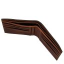 Exclusive 2 Fold Leather Wallet for men Brown TL142553