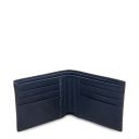 Exclusive 2 Fold Leather Wallet for men Dark Blue TL142553