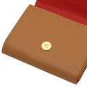 Iside Exclusive Leather Wallet - Small Size Caramel TL142436
