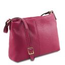 TL Bag Soft Leather Shoulder bag Fuchsia TL141720