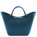 TL Bag Leather Handbag Teal TL142287