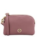 Lily Sac Bandoulière en Cuir Souple Lilas TL142375