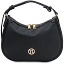 Hoblò Soft Leather Handbag Black TL142563