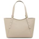Libra Borsa al Hombro en Piel Beige TL142580