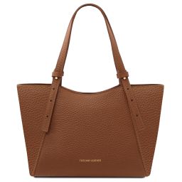 Libra Sac Bandoulière en Cuir Cognac TL142580