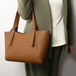 Libra Borsa a Spalla in Pelle Nero TL142580