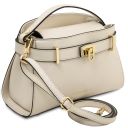Maisy Borsa a Mano in Pelle Beige TL142459