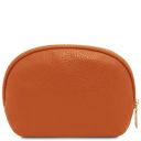 Vera Soft Leather Toiletry Case Orange TL142438