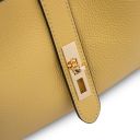 Soave Soft Leather Handbag Pastel yellow TL142583