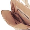 TL Bag Mochila Para Mujer en Piel Suave Beige TL141682
