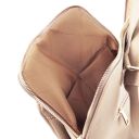 TL Bag Soft Leather Backpack for Women Beige TL141682